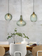 it's about RoMi Hanglamp Venice Bol - Groen - Goud