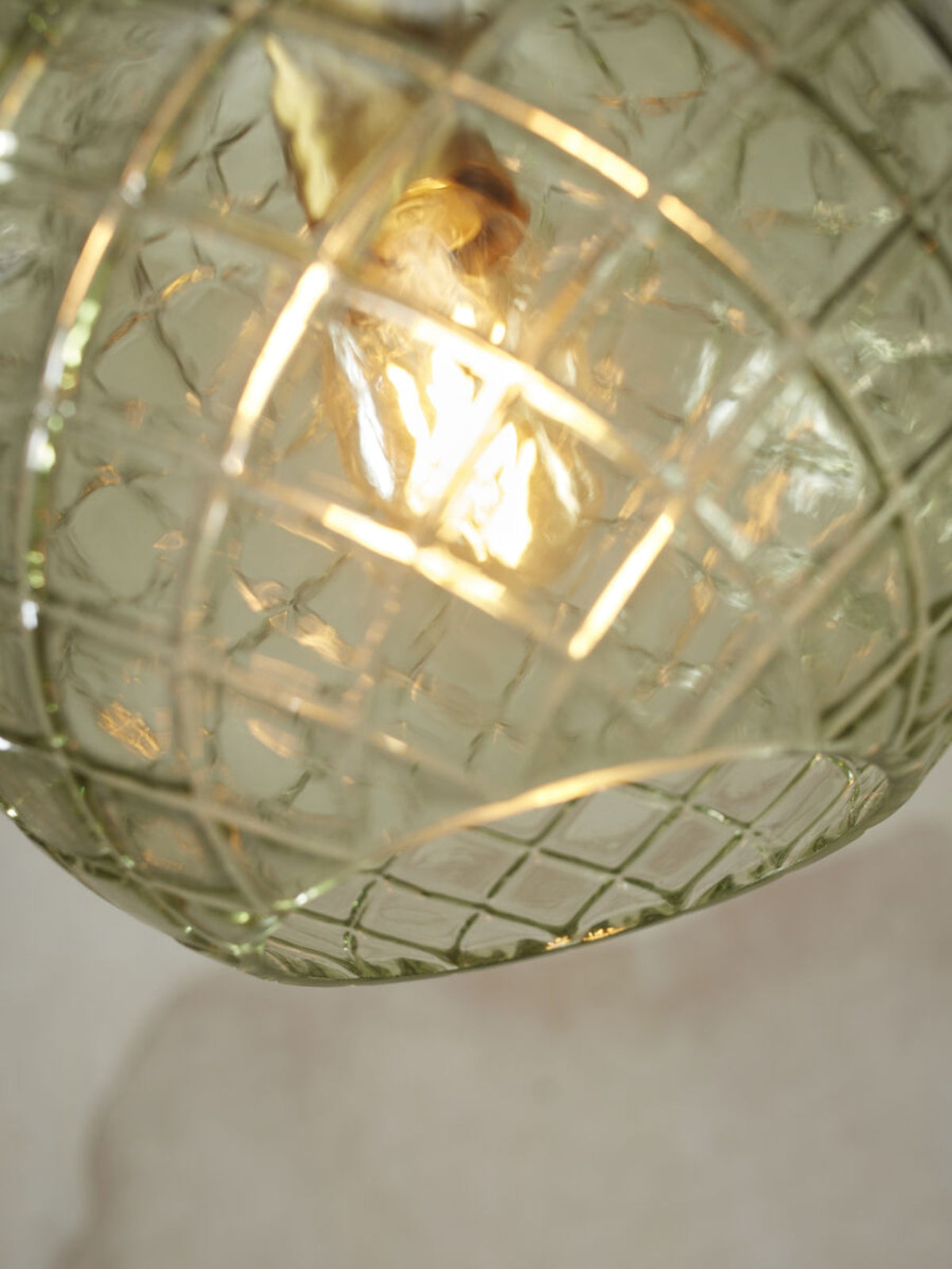 it's about RoMi Hanglamp Venice Bol - Groen - Goud