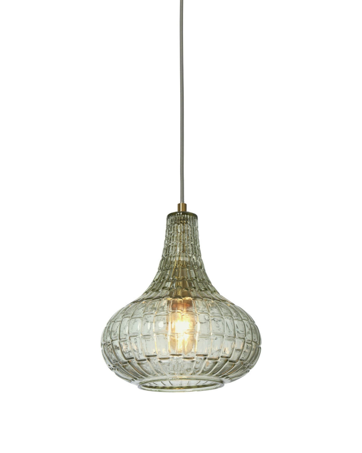 it's about RoMi Hanglamp Venice Druppel - Groen Goud