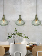 it's about RoMi Hanglamp Venice Druppel - Groen Goud