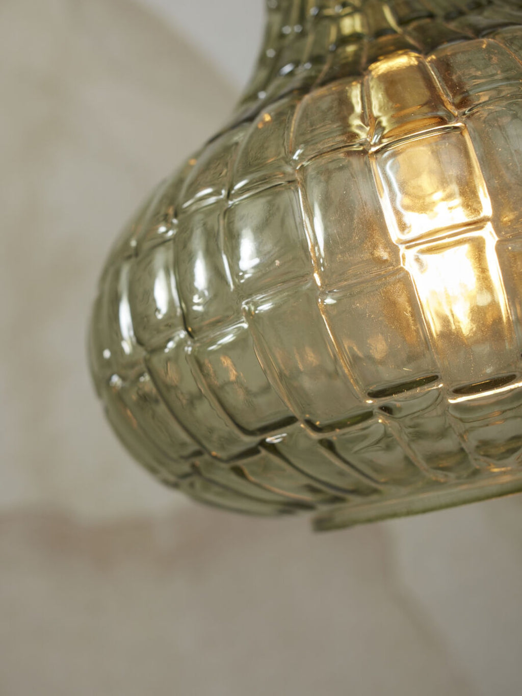 it's about RoMi Hanglamp Venice Druppel - Groen Goud