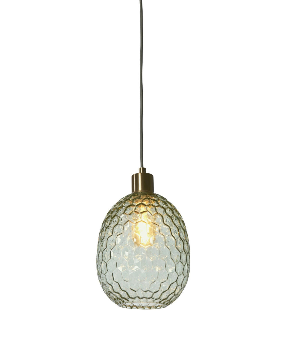 it's about RoMi Hanglamp Venice Ovaal - Groen Goud