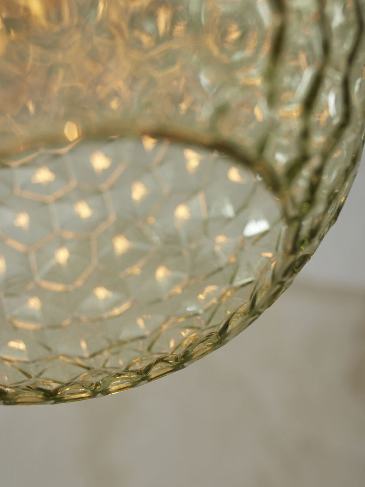 it's about RoMi Hanglamp Venice Ovaal - Groen Goud