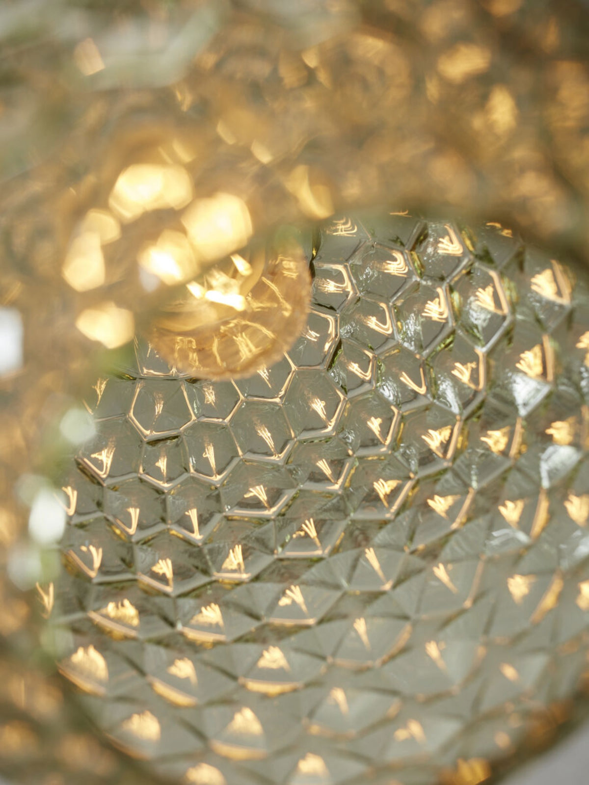 it's about RoMi Hanglamp Venice Ovaal - Groen Goud