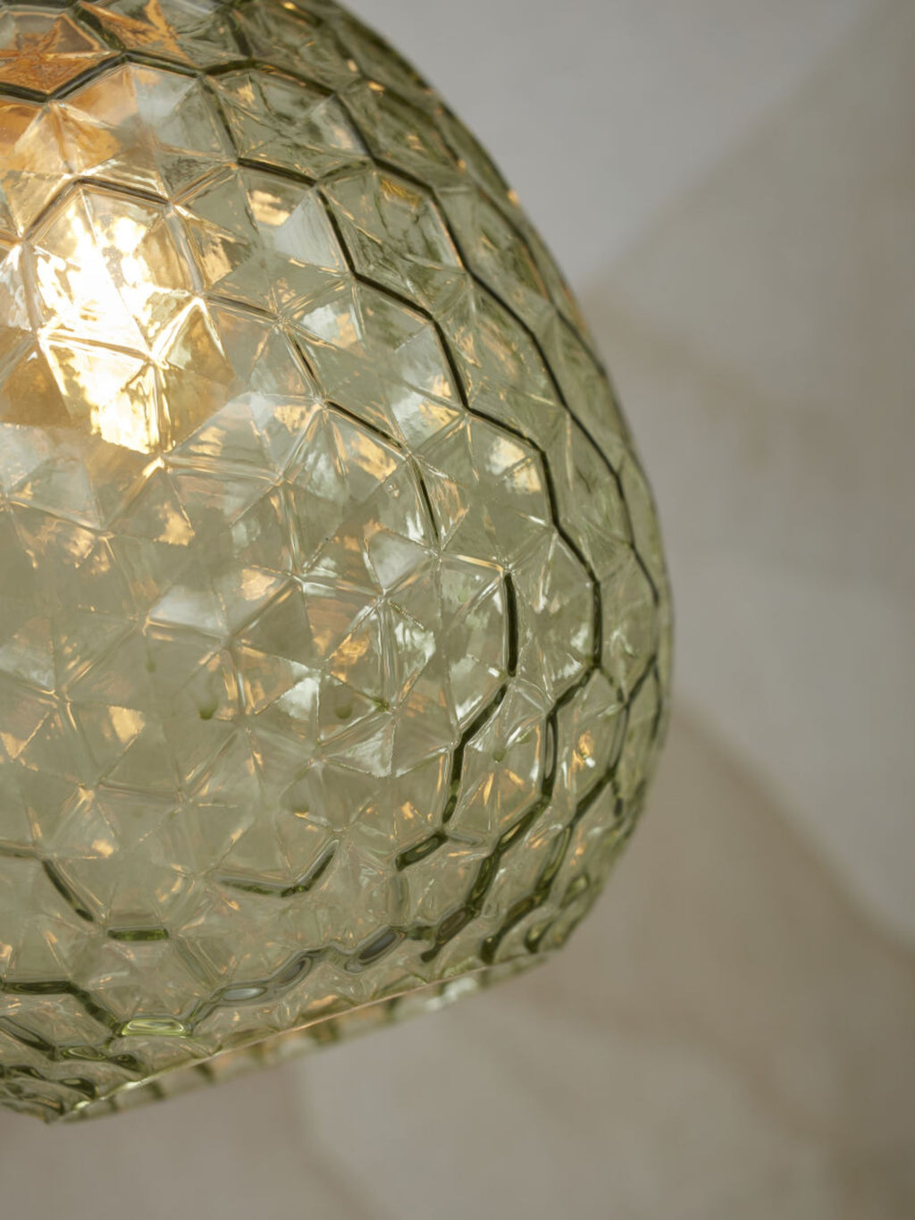 it's about RoMi Hanglamp Venice Ovaal - Groen Goud