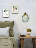 it's about RoMi Hanglamp Venice Ovaal - Groen Goud