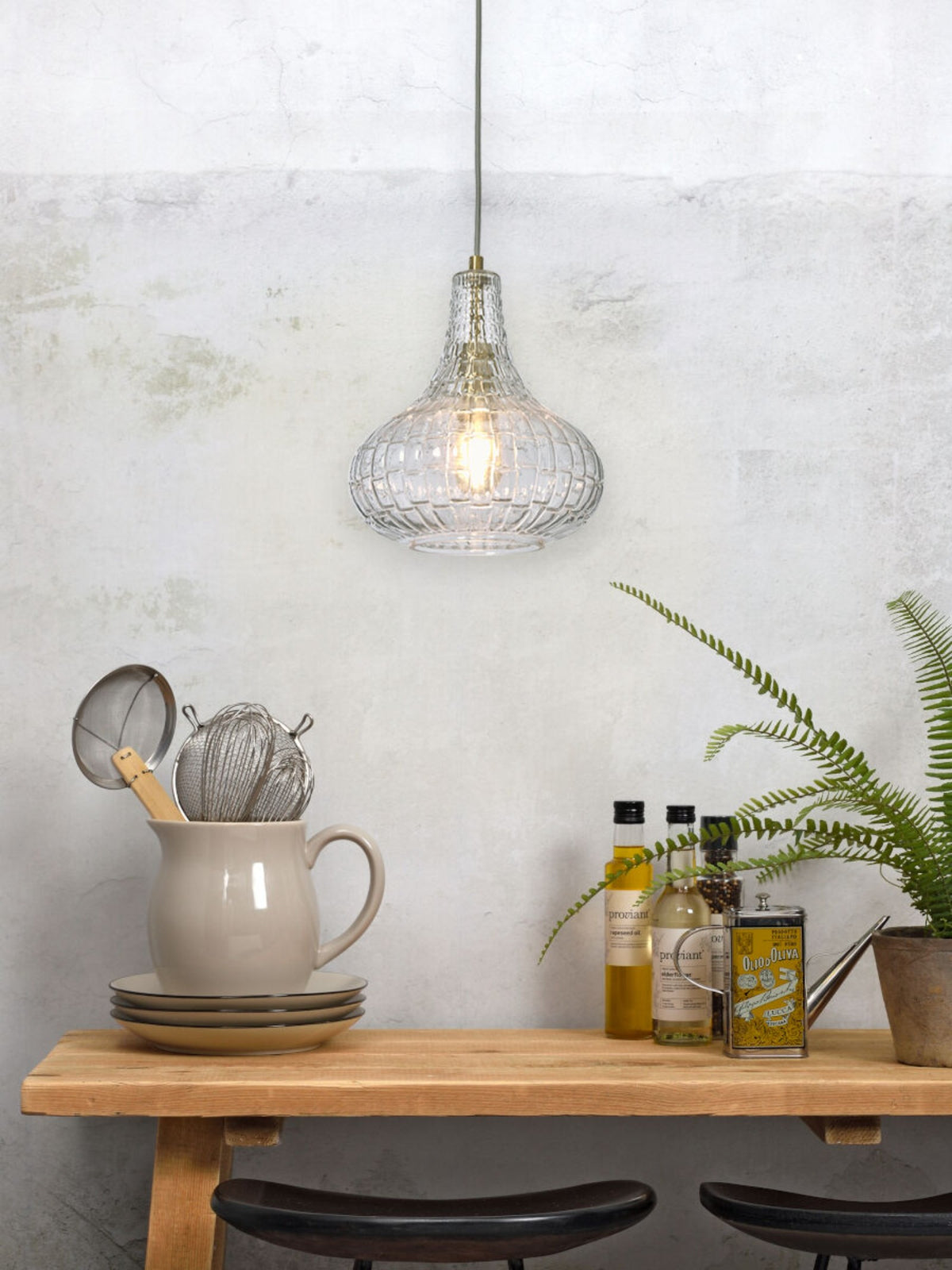 it's about RoMi Hanglamp Venice Druppel - Transparant