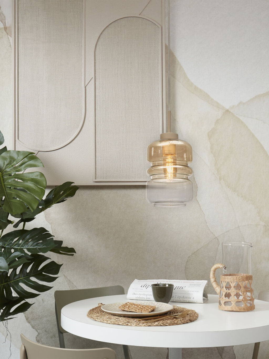 it's about RoMi Hanglamp Verona - Amber kleurverloop