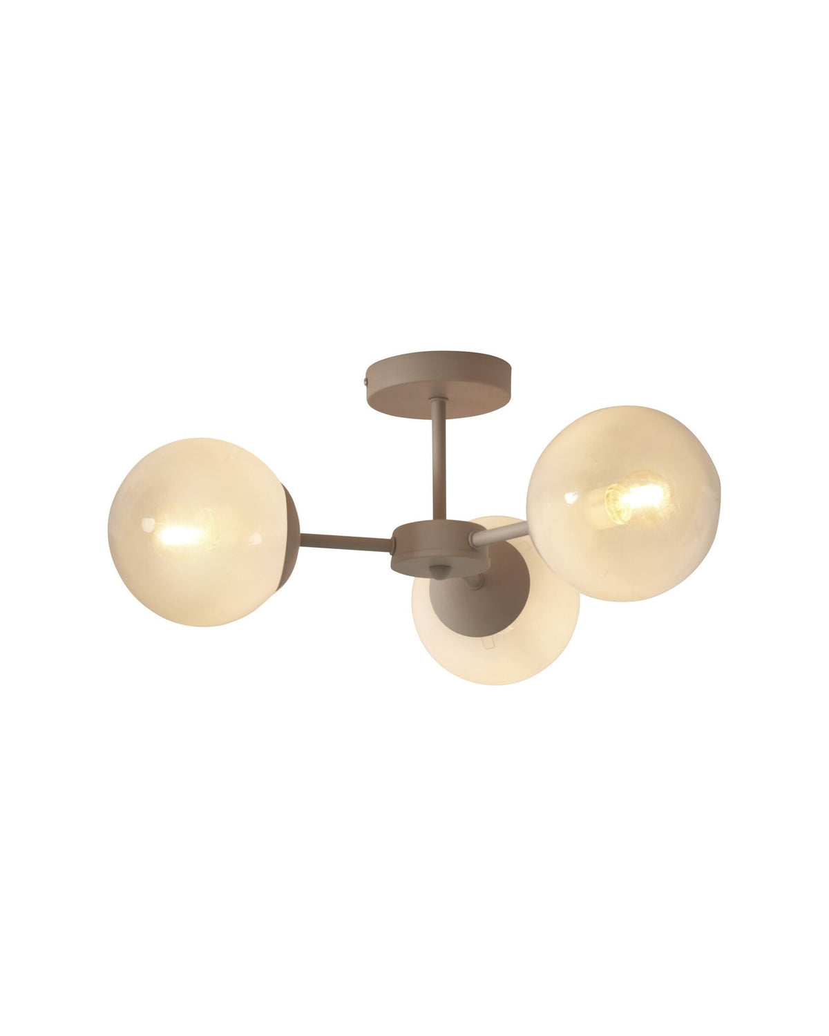 it's about RoMi Plafondlamp Aspen 3-lamps - Witte kleurverloop