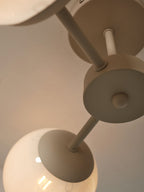 it's about RoMi Plafondlamp Aspen 3-lamps - Witte kleurverloop