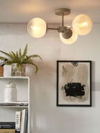 it's about RoMi Plafondlamp Aspen 3-lamps - Witte kleurverloop