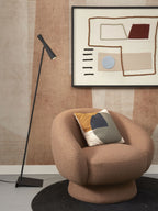 it's about RoMi Staande Lamp Bordeaux - Zwart
