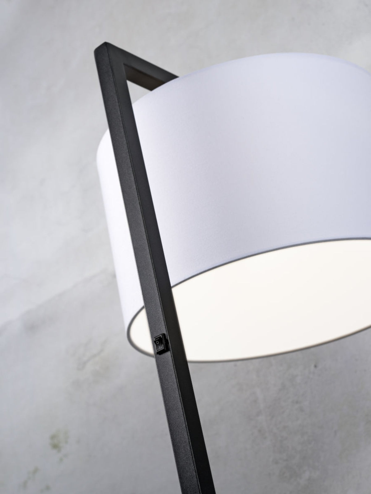 it's about RoMi Staande Lamp Boston Korte kap - Licht linnen