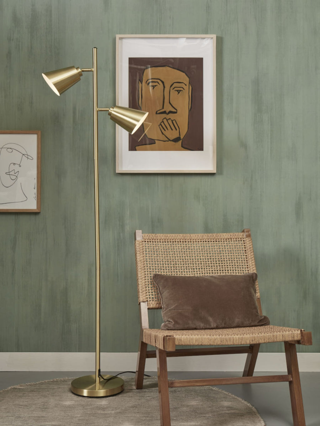 it's about RoMi Staande Lamp Bremen - Goud
