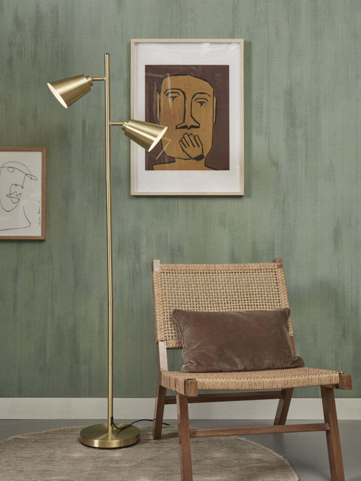 it's about RoMi Staande Lamp Bremen - Goud