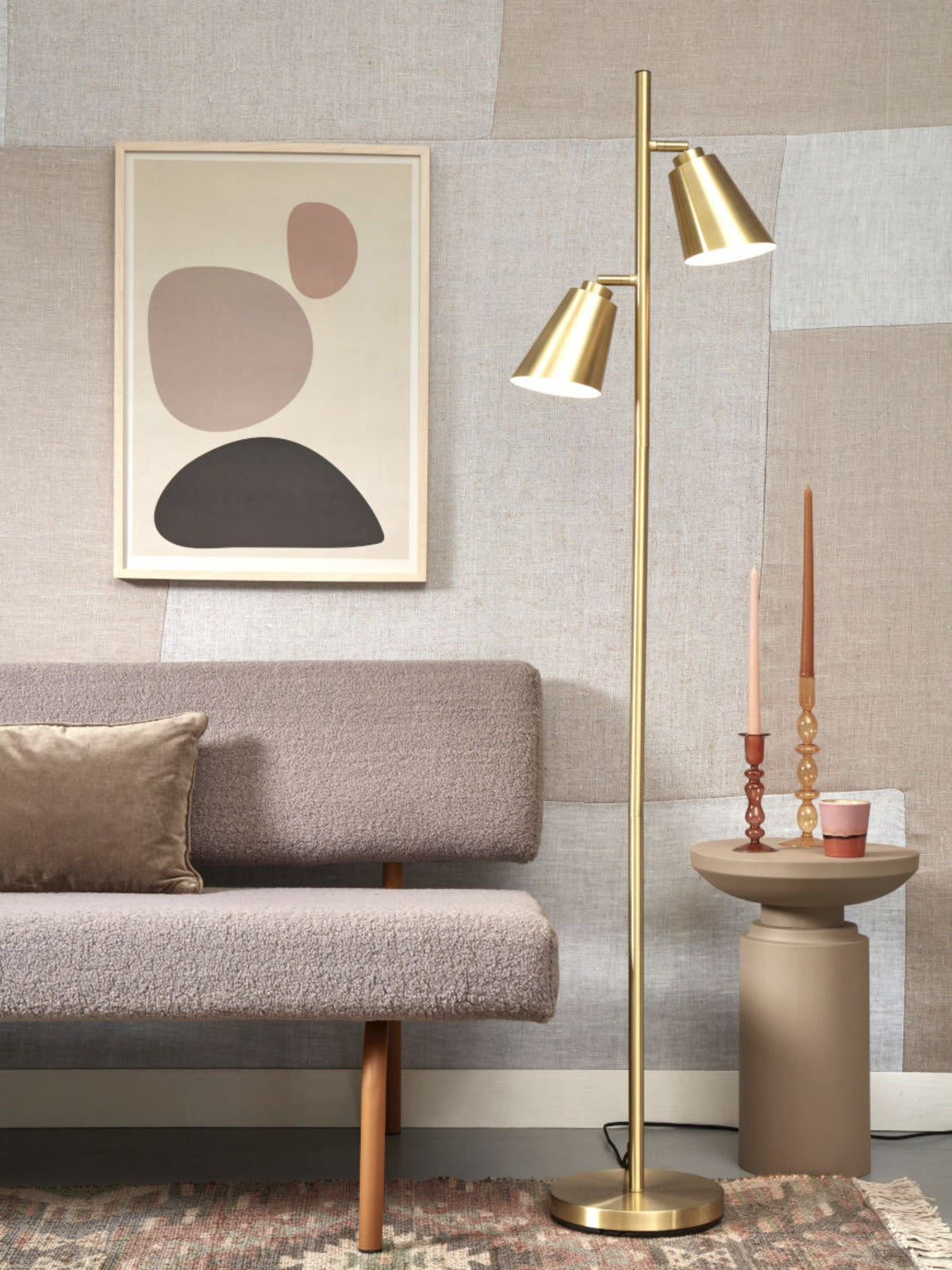 it's about RoMi Staande Lamp Bremen - Goud