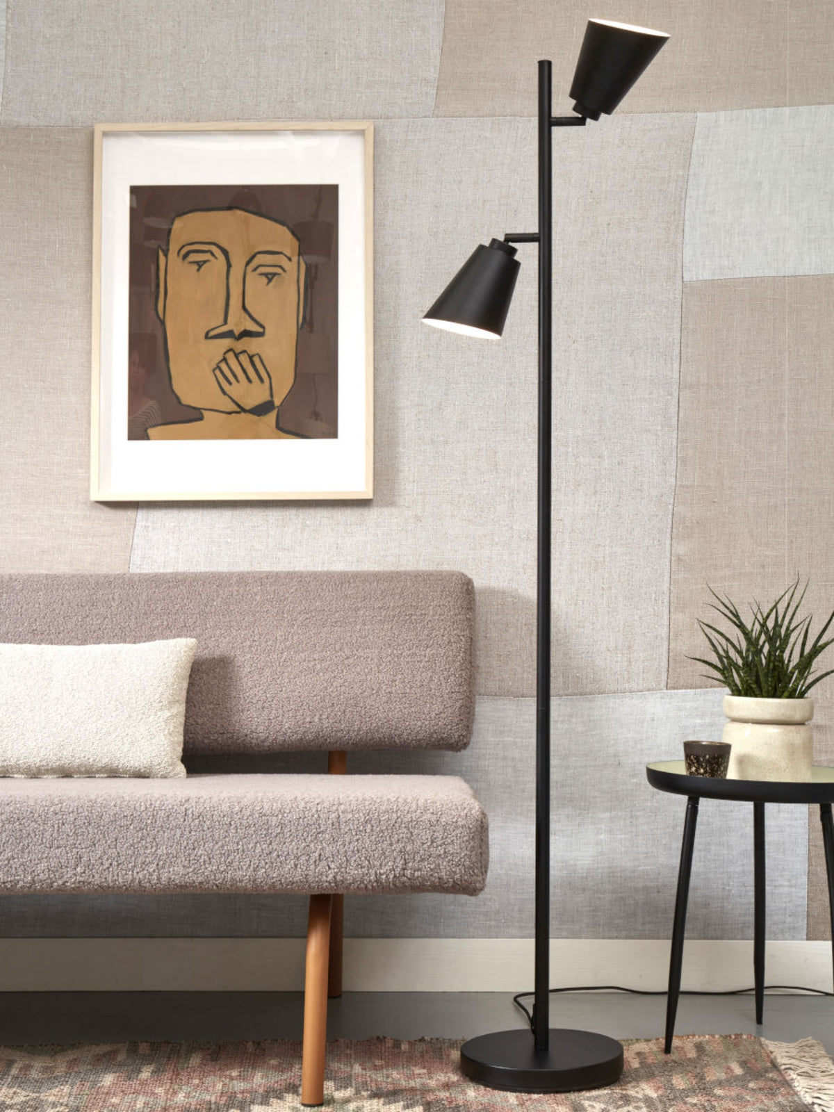 it's about RoMi Staande Lamp Bremen - Zwart