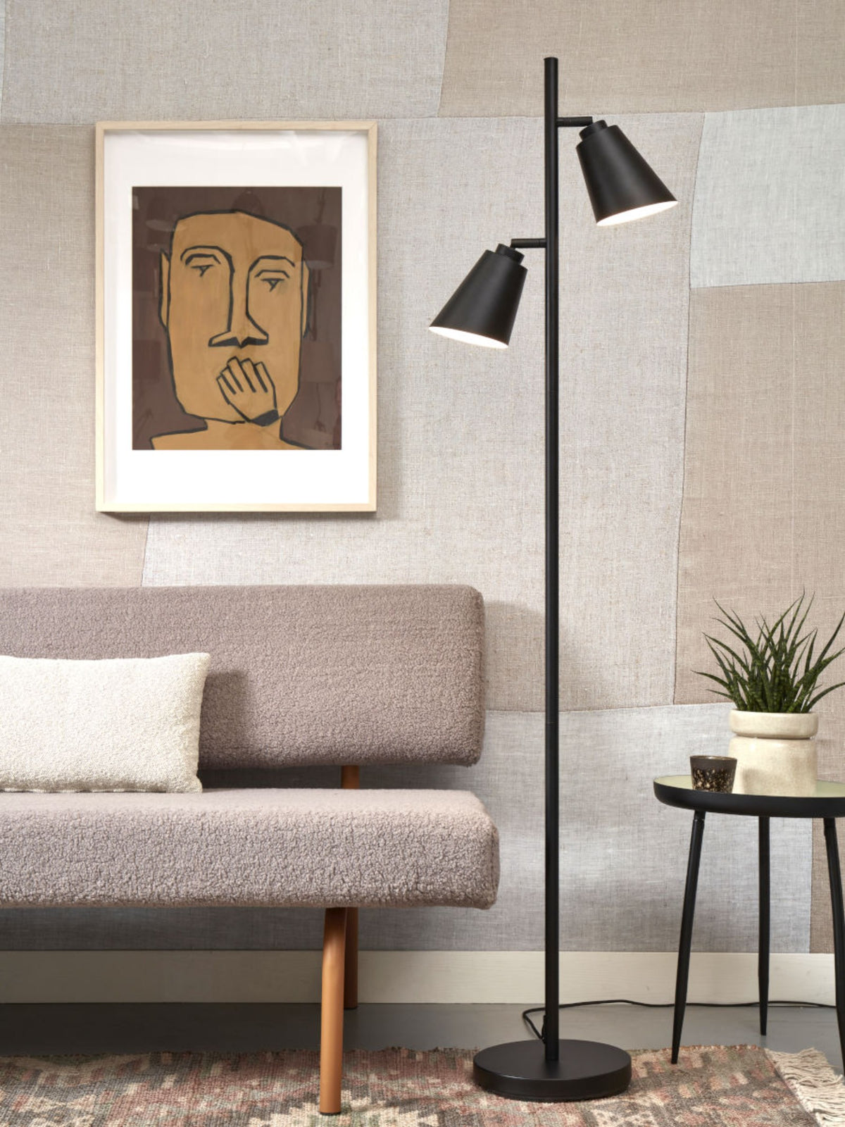 it's about RoMi Staande Lamp Bremen - Zwart