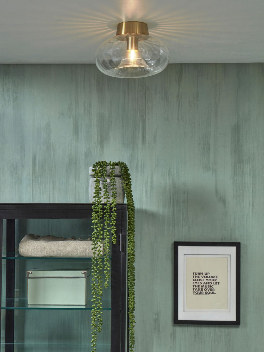 it's about RoMi Plafondlamp Brussels - Goud