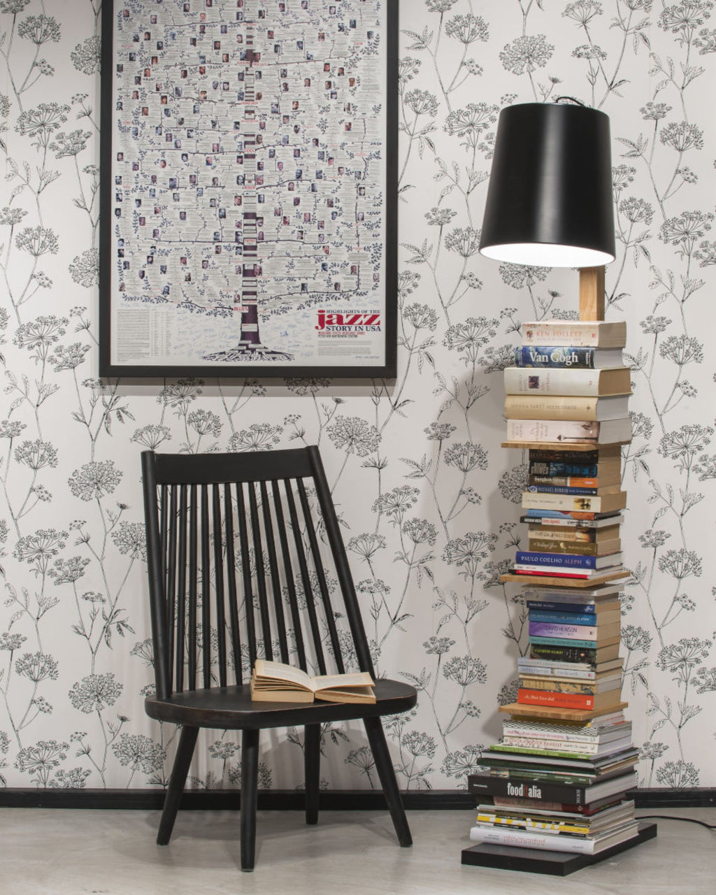 it's about RoMi Staande Lamp Cambridge - Zwart