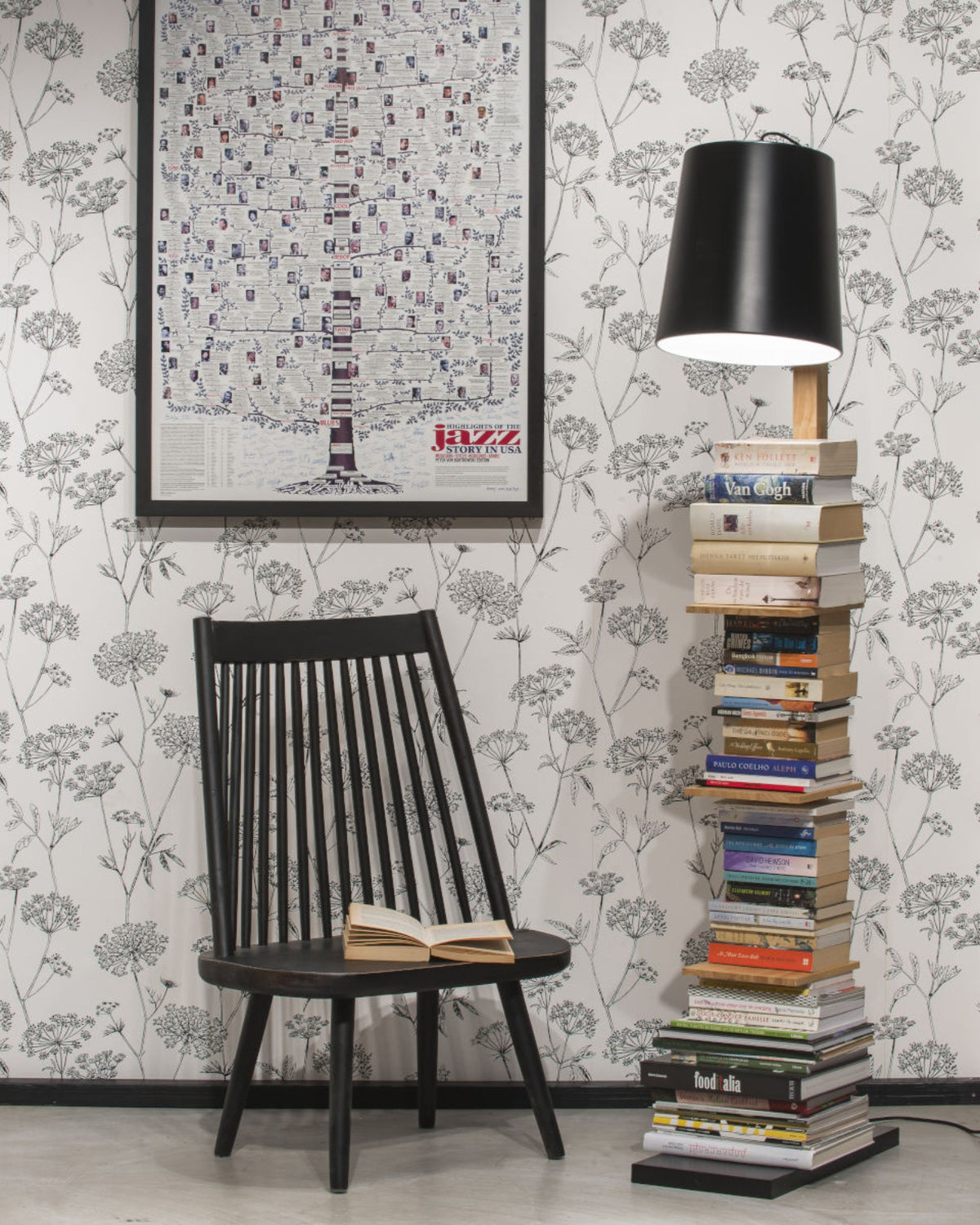 it's about RoMi Staande Lamp Cambridge - Zwart