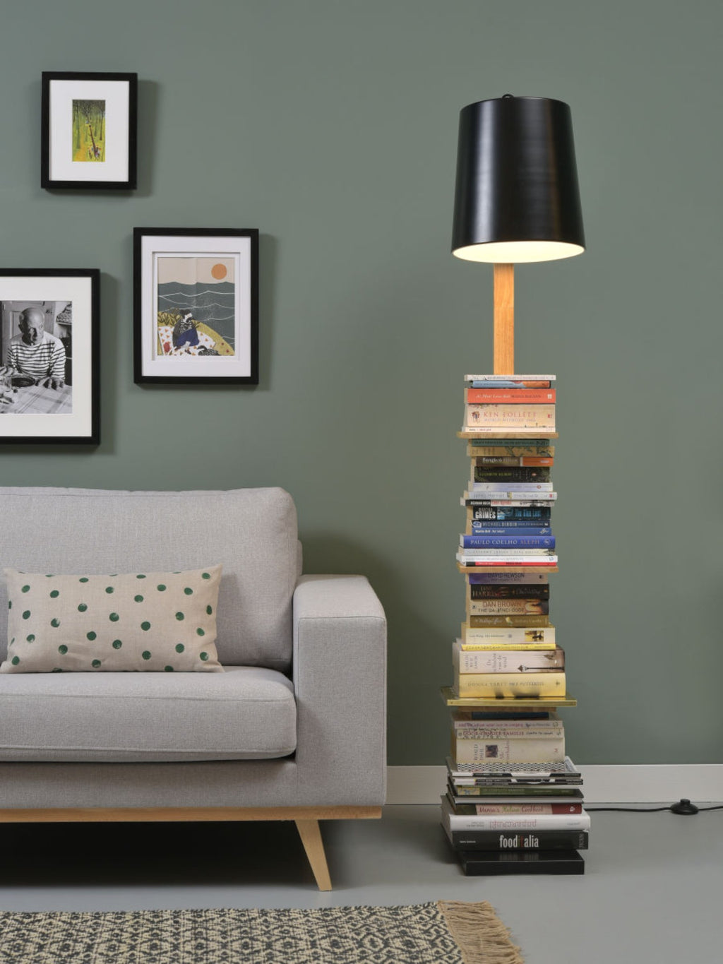it's about RoMi Staande Lamp Cambridge - Zwart