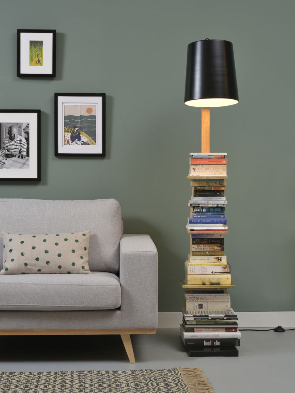 it's about RoMi Staande Lamp Cambridge - Zwart