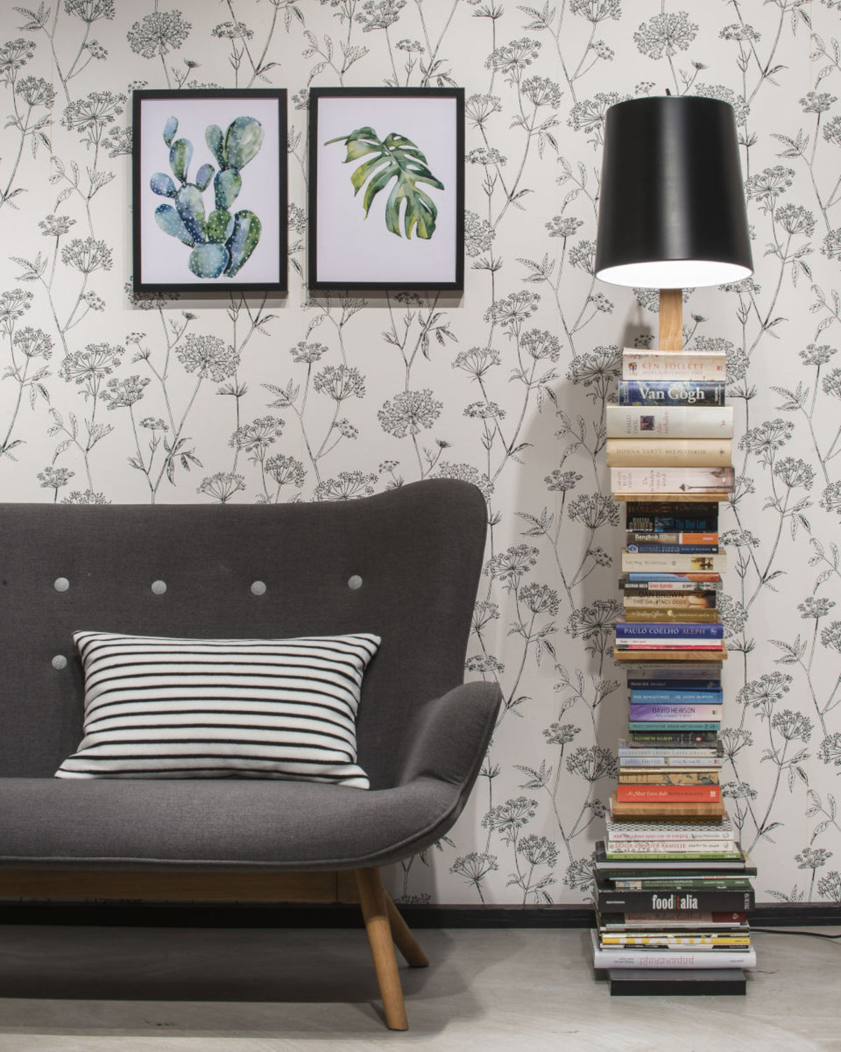 it's about RoMi Staande Lamp Cambridge - Zwart