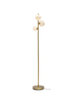 it's about RoMi Staande Lamp Carrara 3-lamps - Goud - Getint glas