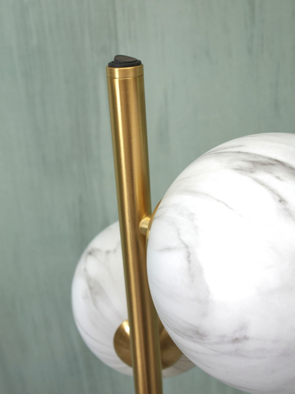 it's about RoMi Staande Lamp Carrara 3-lamps - Goud - Getint glas