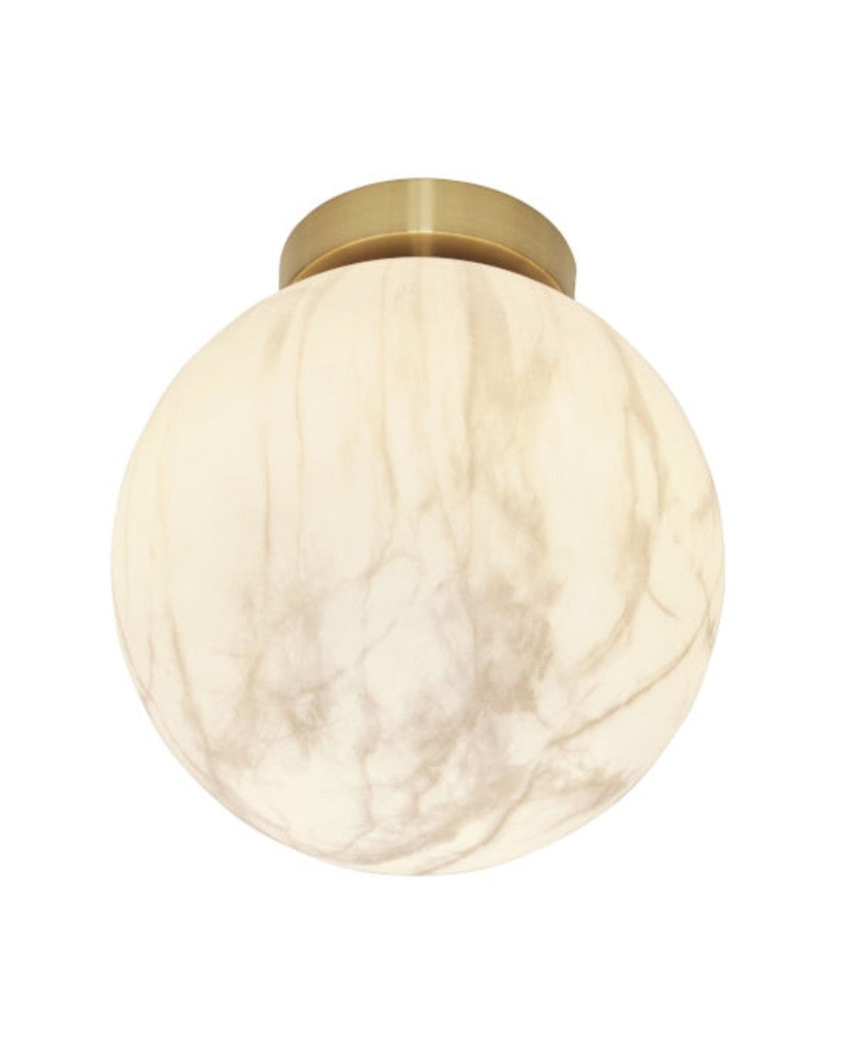 it's about RoMi Plafondlamp Carrara - Goud - Getint glas