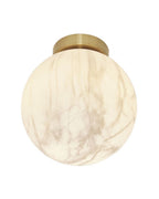 it's about RoMi Plafondlamp Carrara - Goud - Getint glas