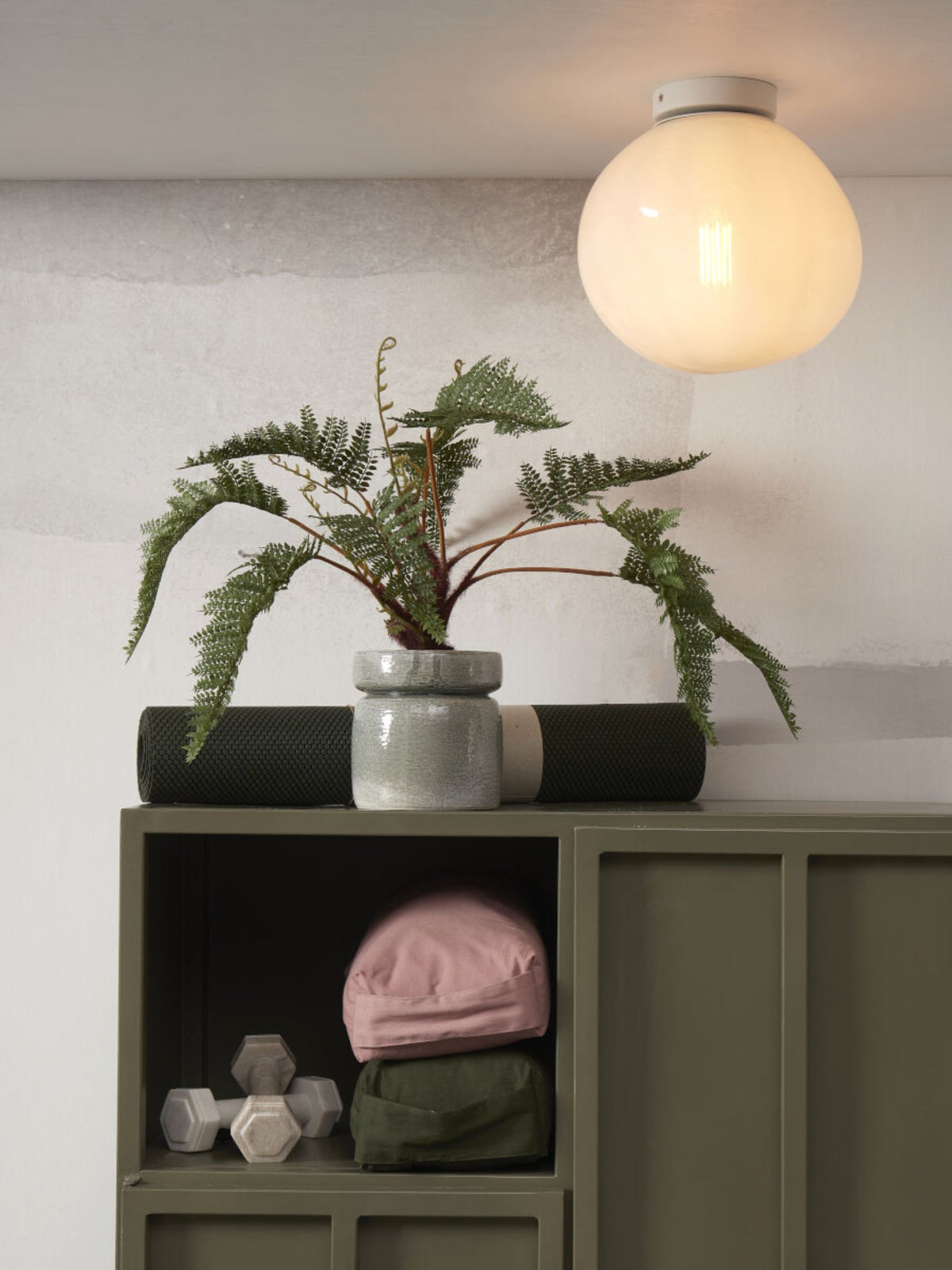 it's about RoMi Plafondlamp Helsinki - Wit