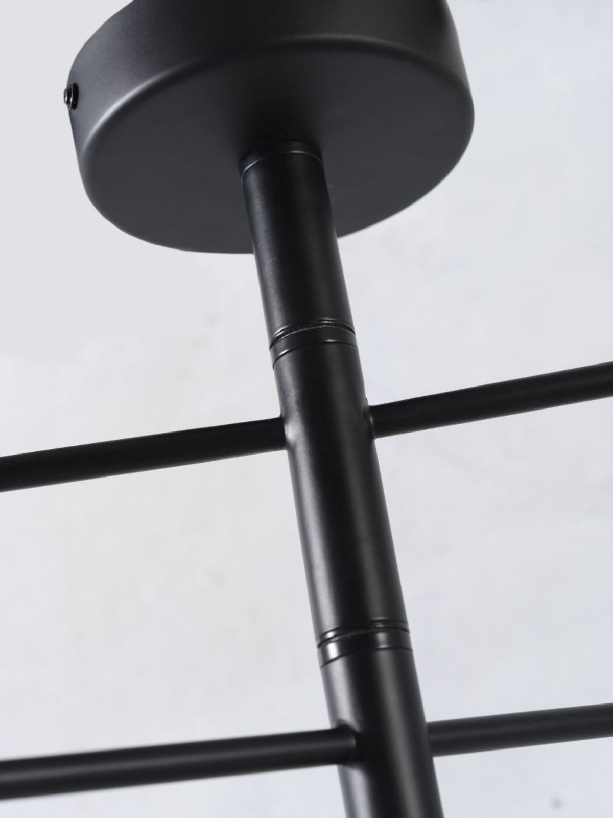 it's about RoMi Hanglamp Izmir 6-lamps - Zwart-Goud
