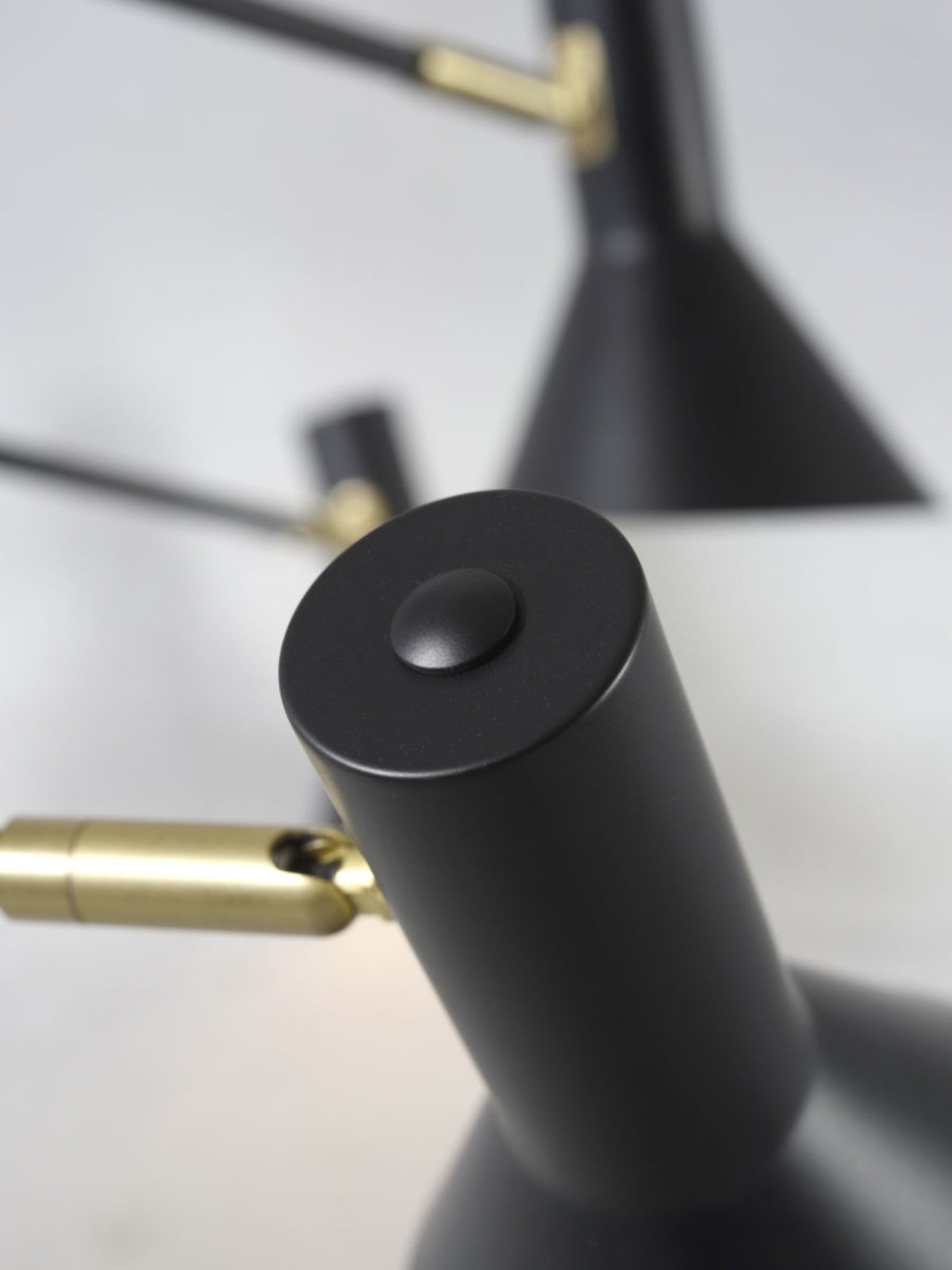 it's about RoMi Hanglamp Izmir 6-lamps - Zwart-Goud