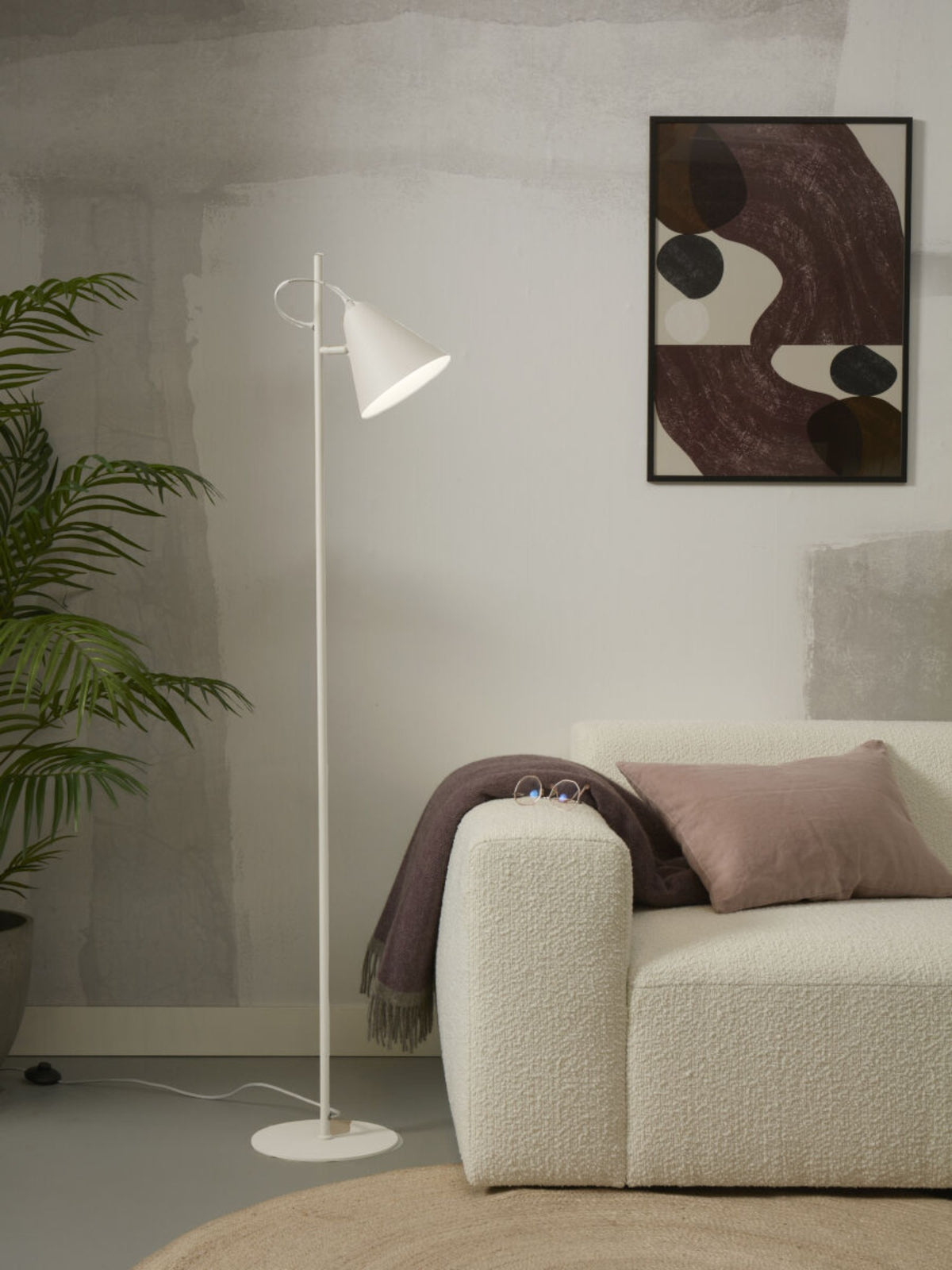 it's about RoMi Staande Lamp Lisbon - Wit