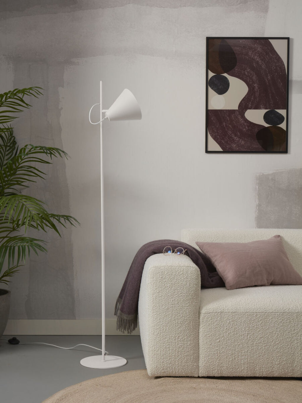 it's about RoMi Staande Lamp Lisbon - Wit