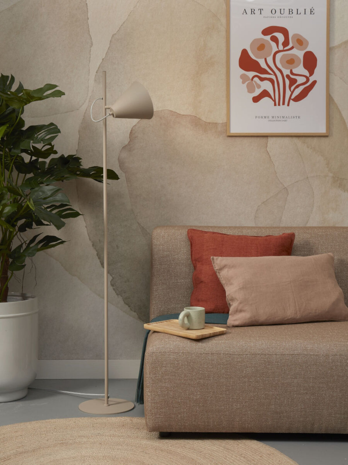 it's about RoMi Staande Lamp Lisbon - Zand