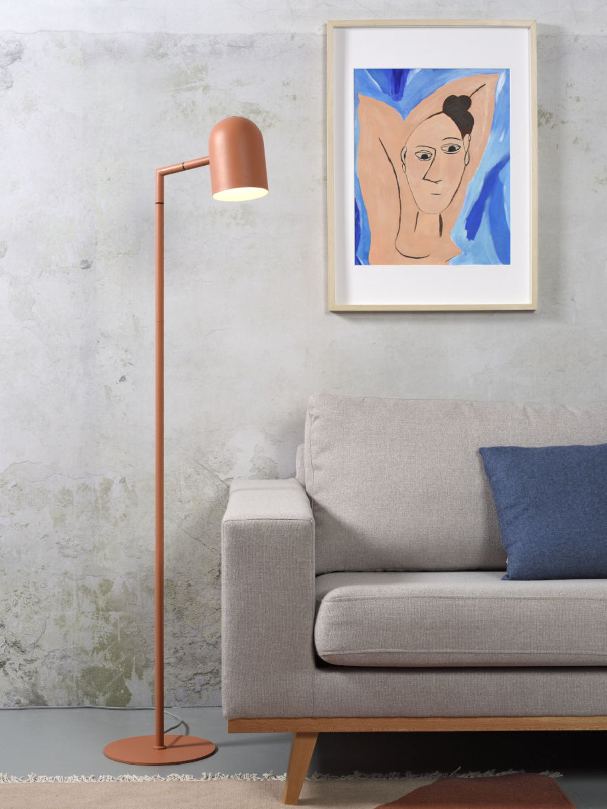 it's about RoMi Staande Lamp Marseille - Terracotta