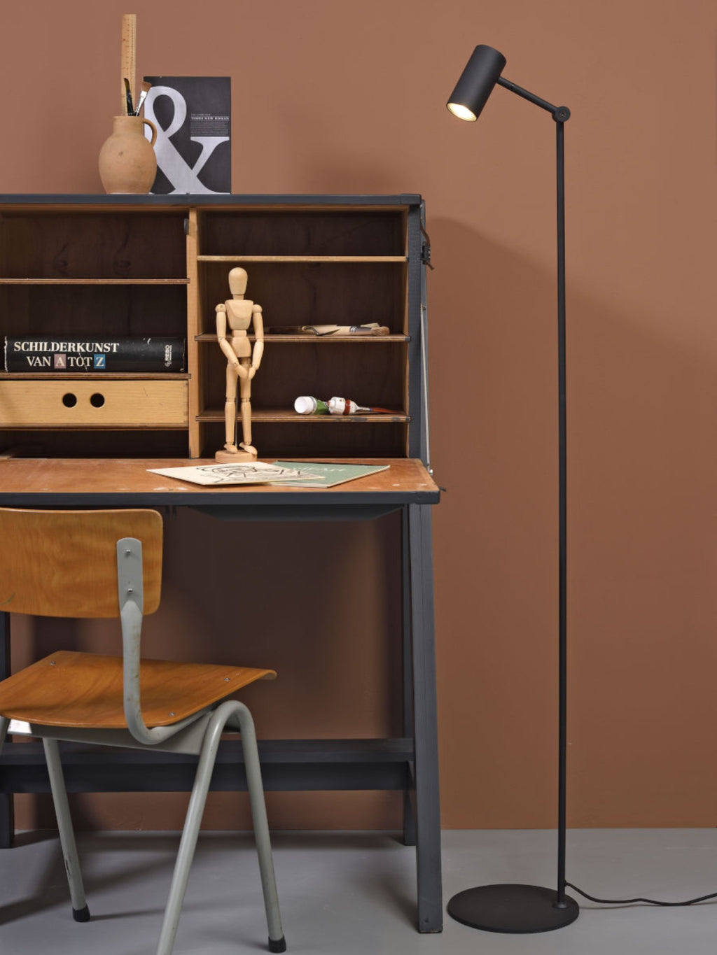 it's about RoMi Staande Lamp Montreux - Zwart
