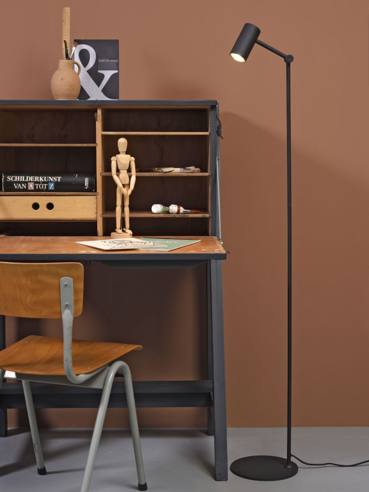 it's about RoMi Staande Lamp Montreux - Zwart