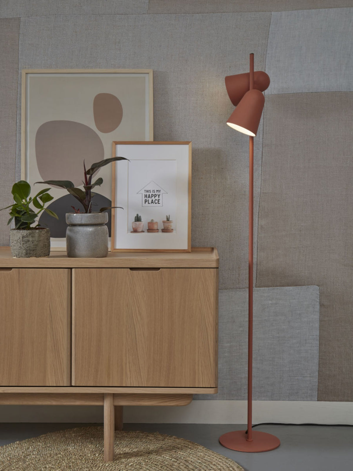 it's about RoMi Staande Lamp Salamanca - Terracotta