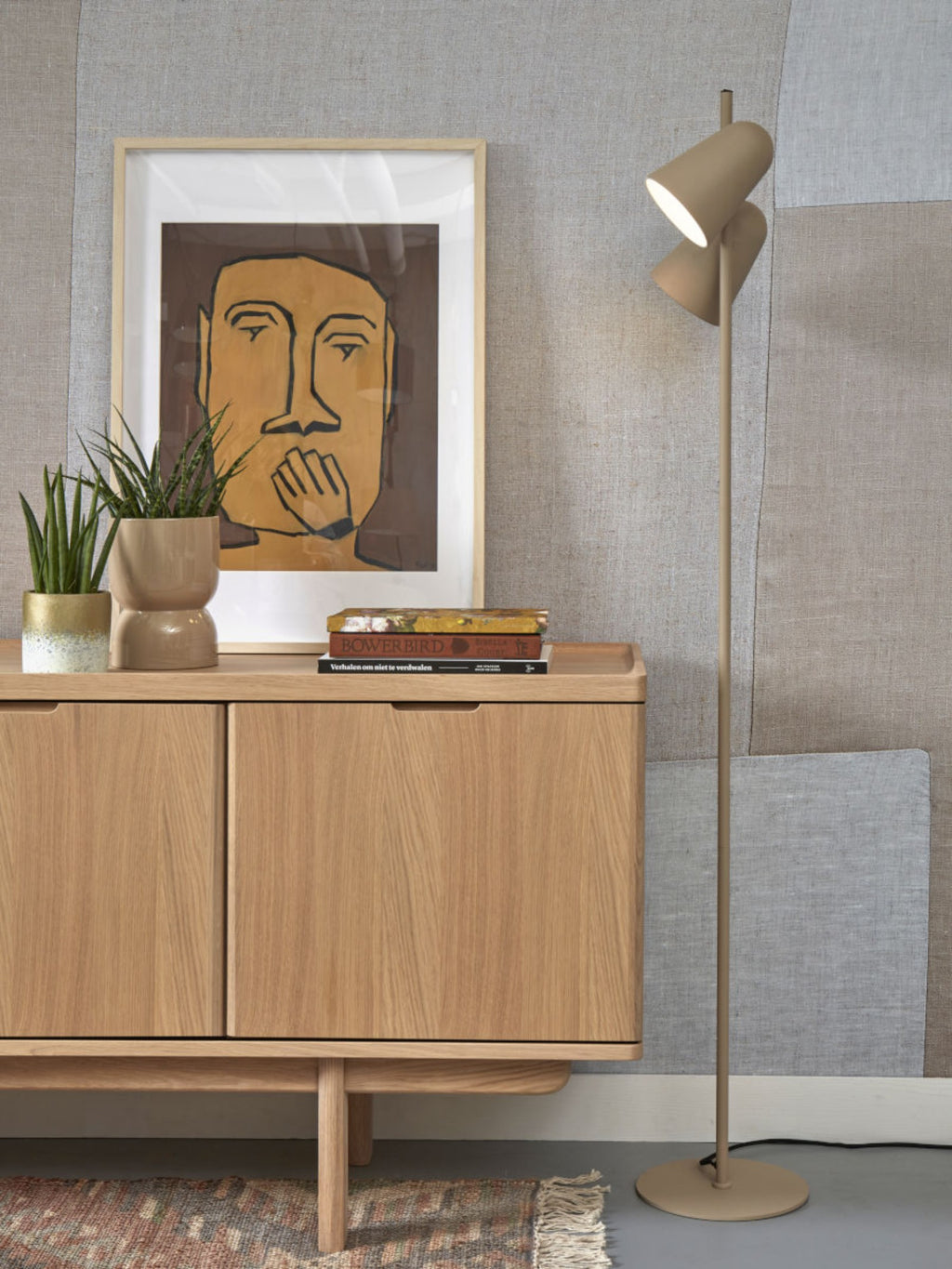 it's about RoMi Staande Lamp Salamanca - Zand