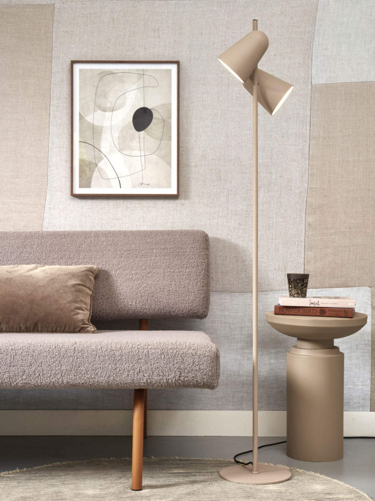 it's about RoMi Staande Lamp Salamanca - Zand