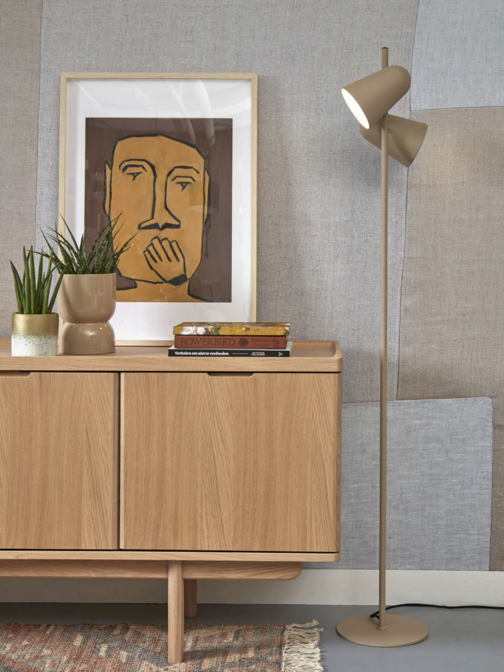 it's about RoMi Staande Lamp Salamanca - Zand