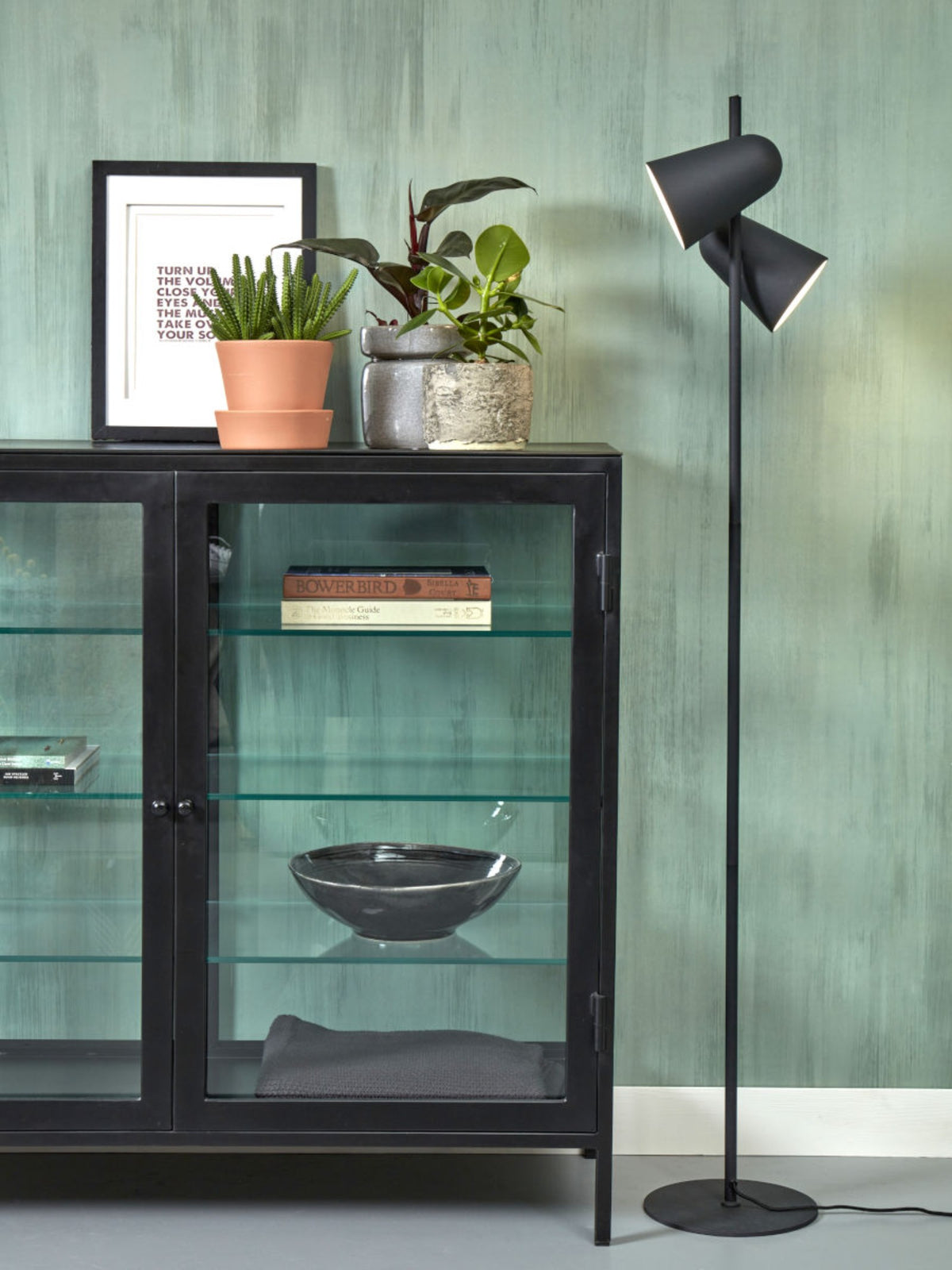 it's about RoMi Staande Lamp Salamanca - Zwart