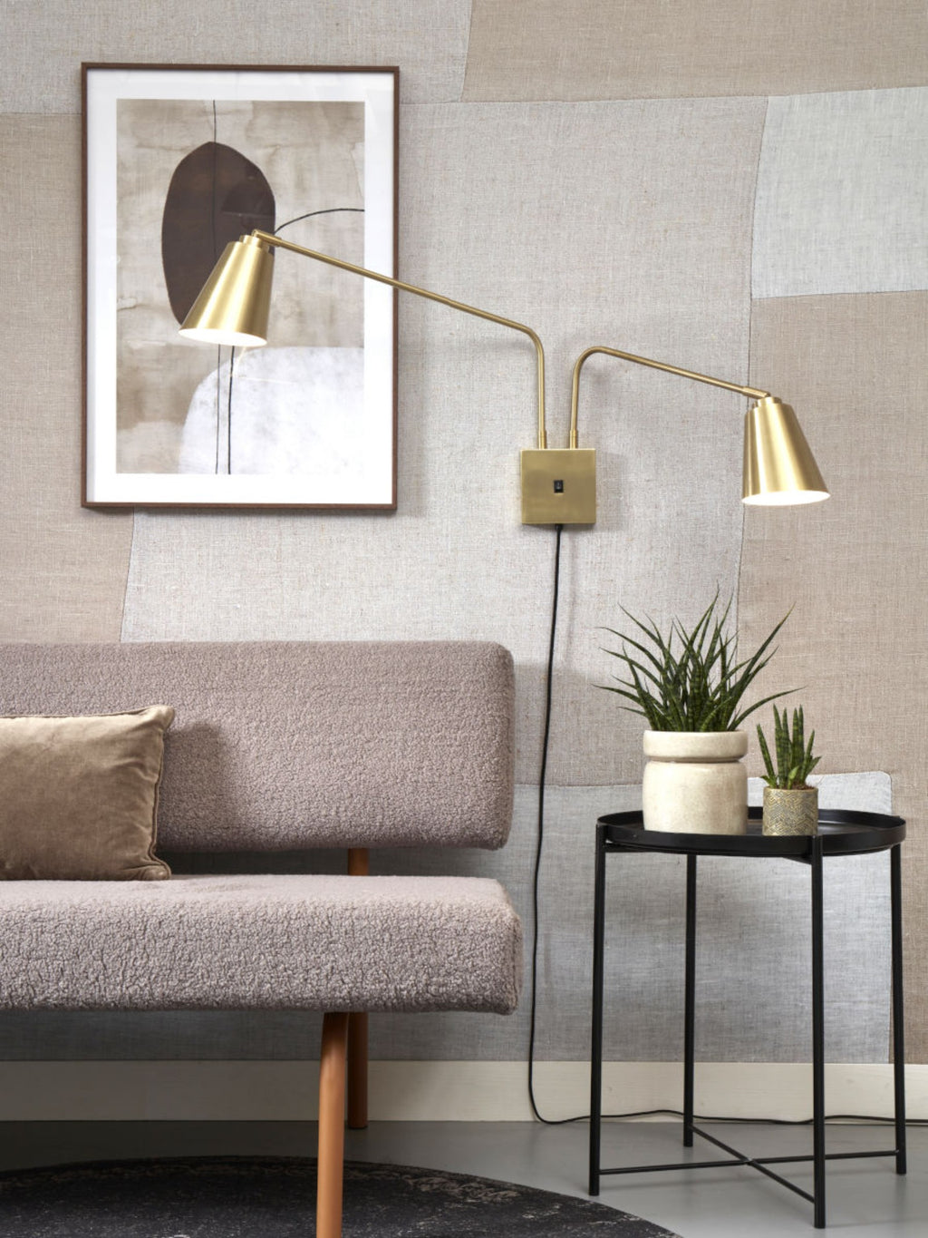 it's about RoMi Wandlamp Bremen - Goud
