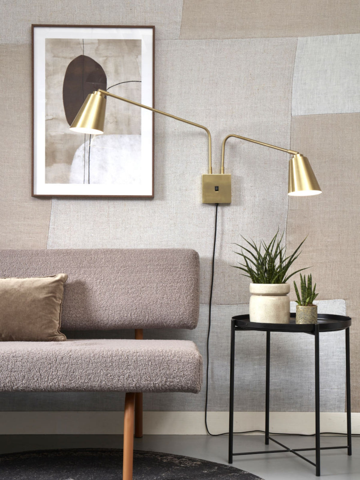 it's about RoMi Wandlamp Bremen - Goud