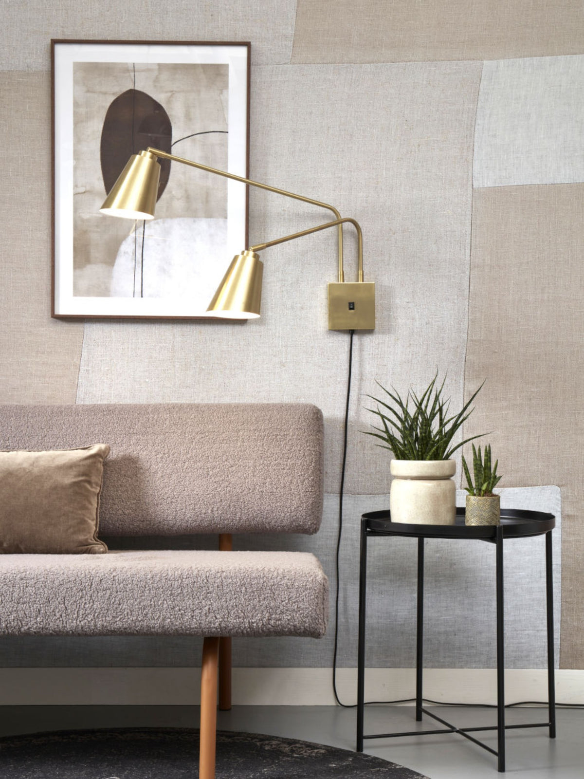 it's about RoMi Wandlamp Bremen - Goud