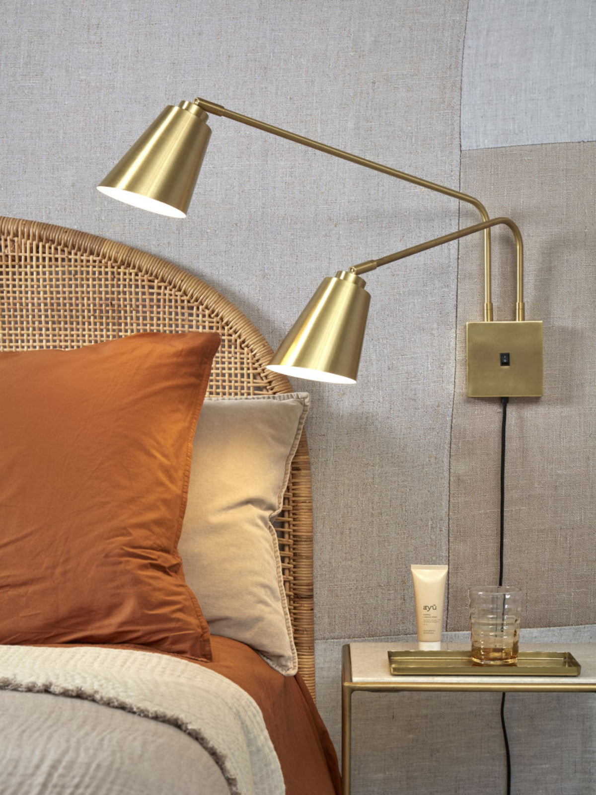 it's about RoMi Wandlamp Bremen - Goud